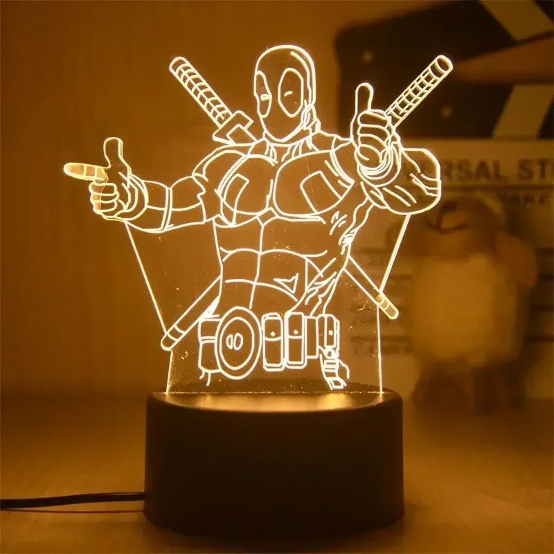 Avengers 3D LED Lamp
