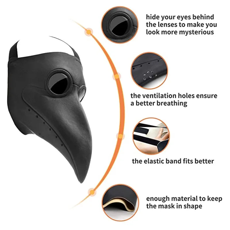 Plague Doctor Mask and Cloak