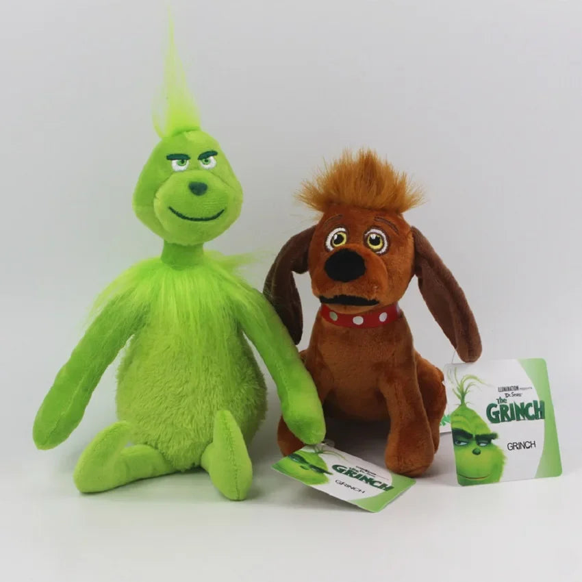 Green Shaggy Monster Figurine