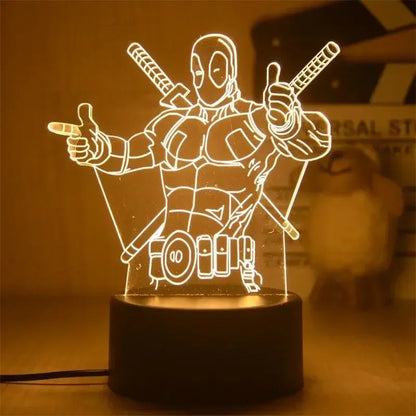 Avengers 3D LED Lamp