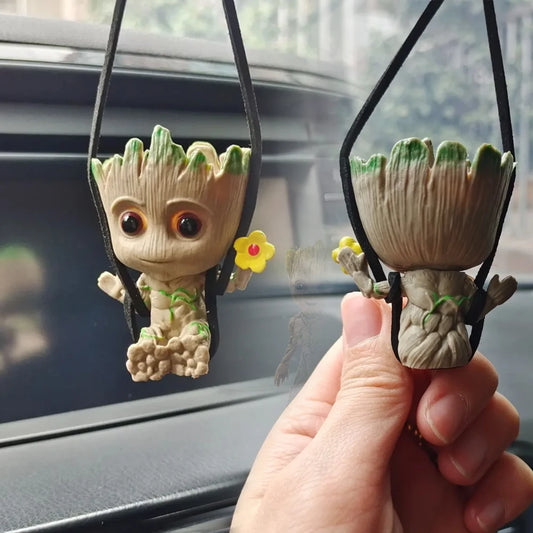 Groot Car Perfume Figure
